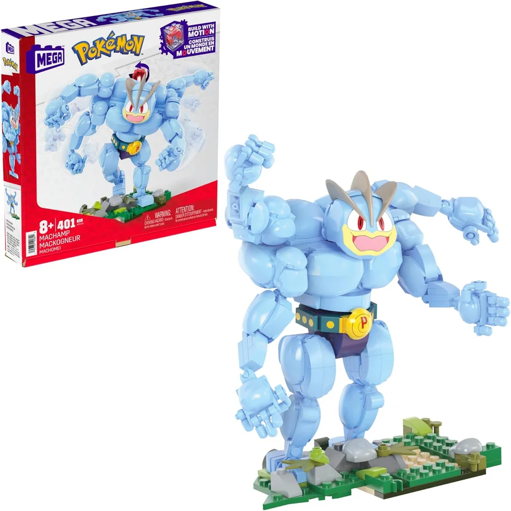 Mega Pokemon Machamp Playset Afbeelding 1