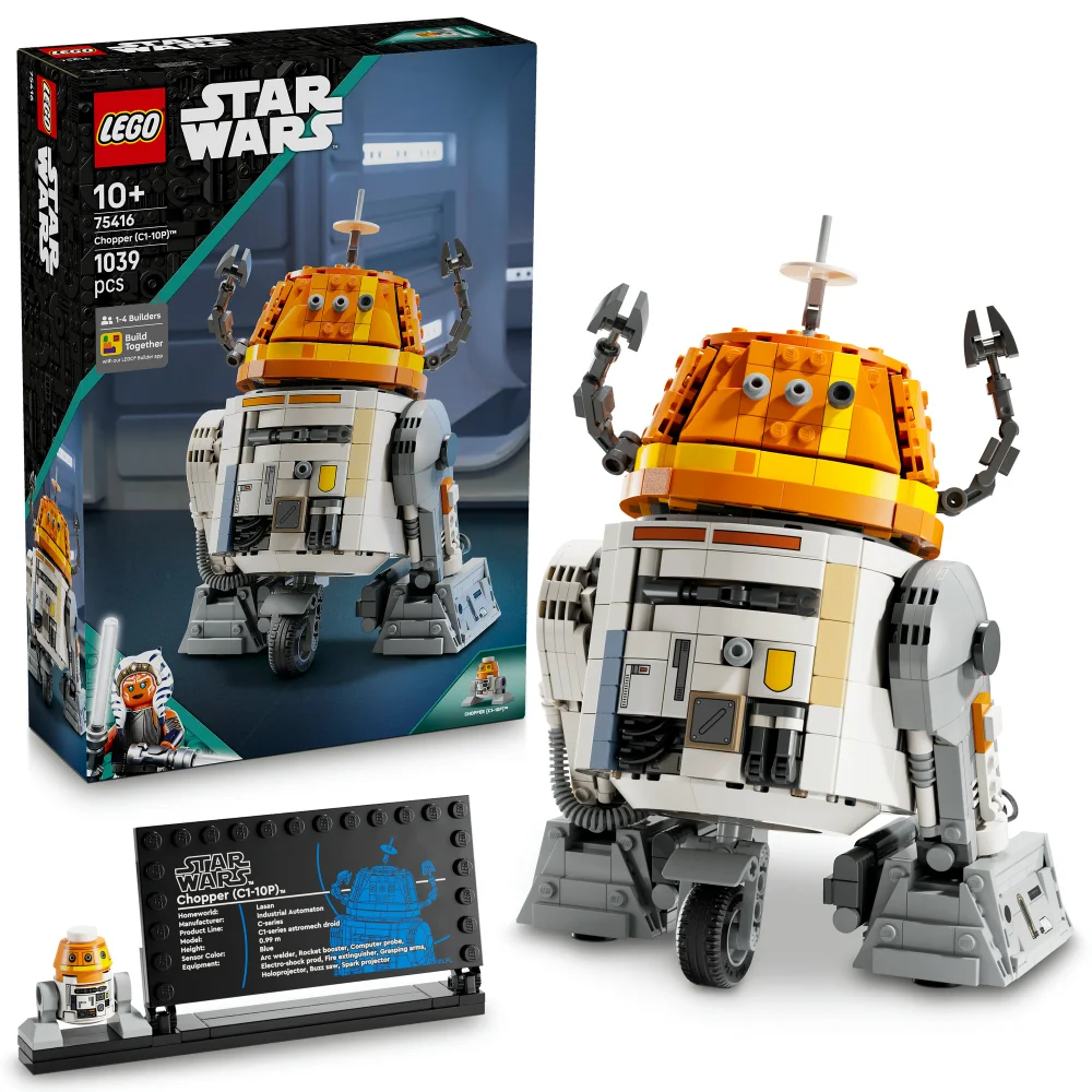 LEGO Star Wars: Ahsoka Chopper (C1-10P) Astromech Droid 75416 Afbeelding 1