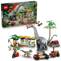 LEGO® Jurassic World Raptor & Titanosaurus Tracking Mission Dinosaur Toy 76973