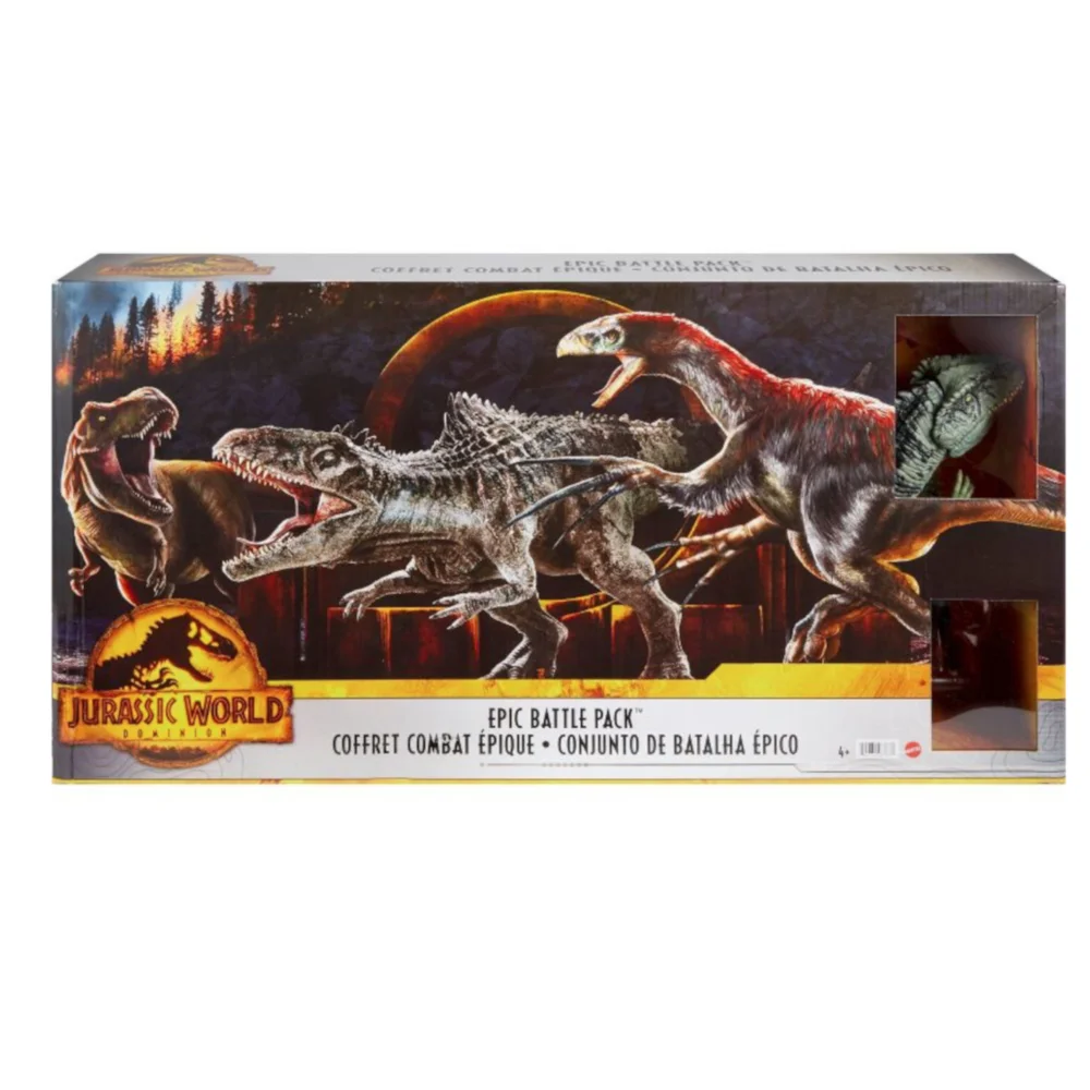 Jurassic World Dominion Epic Battle Pack Figures Afbeelding 1