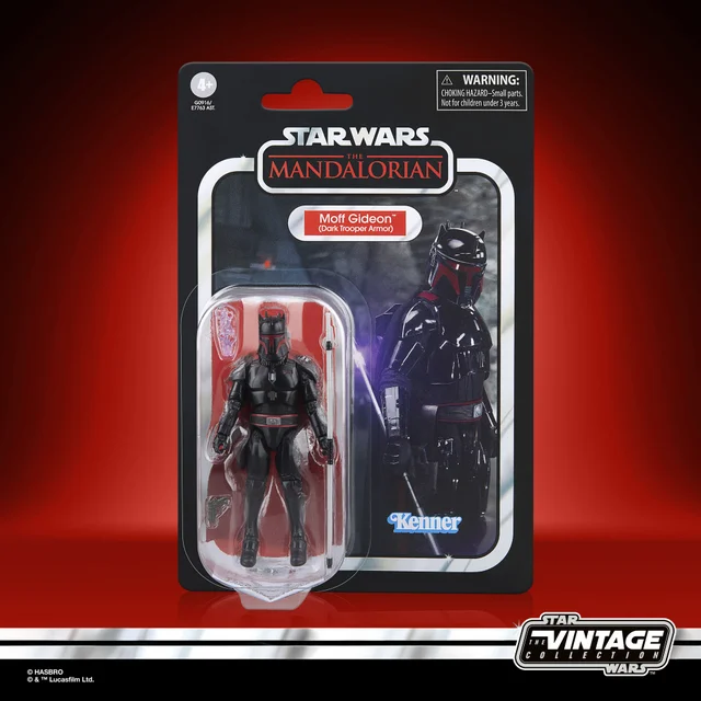 Hasbro Star Wars The Vintage Collection Moff Gideon (Dark Trooper Armor) Action Figure (3.75”)
