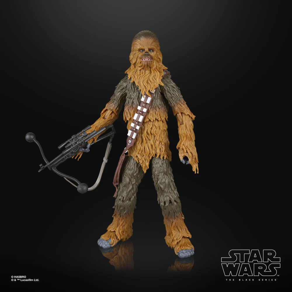 Hasbro Star Wars The Black Series Star Wars: A New Hope Chewbacca Collectible Action Figure (6”) Afbeelding 1