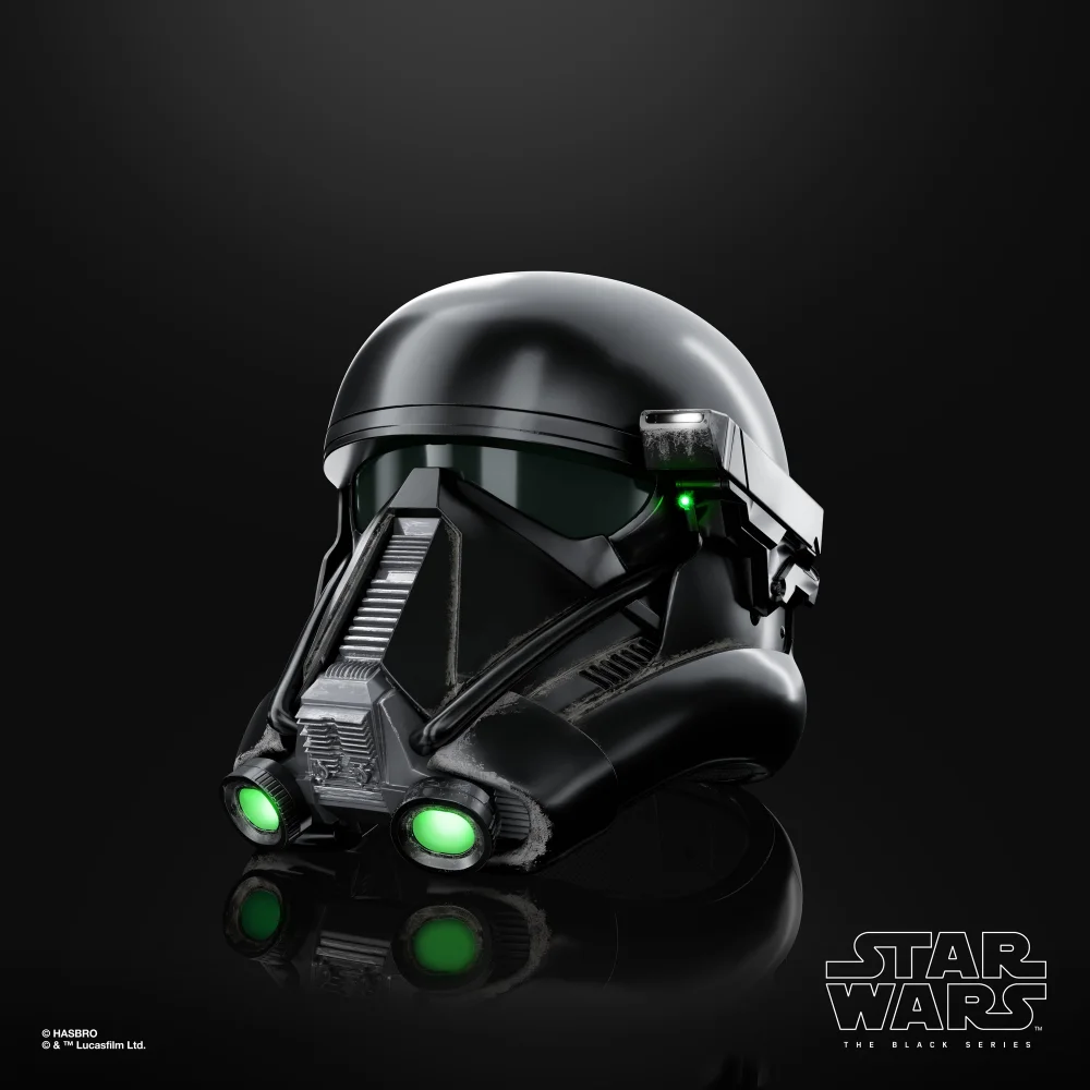 Hasbro Star Wars The Black Series Imperial Death Trooper Premium Electronic Roleplay Helmet Afbeelding 1