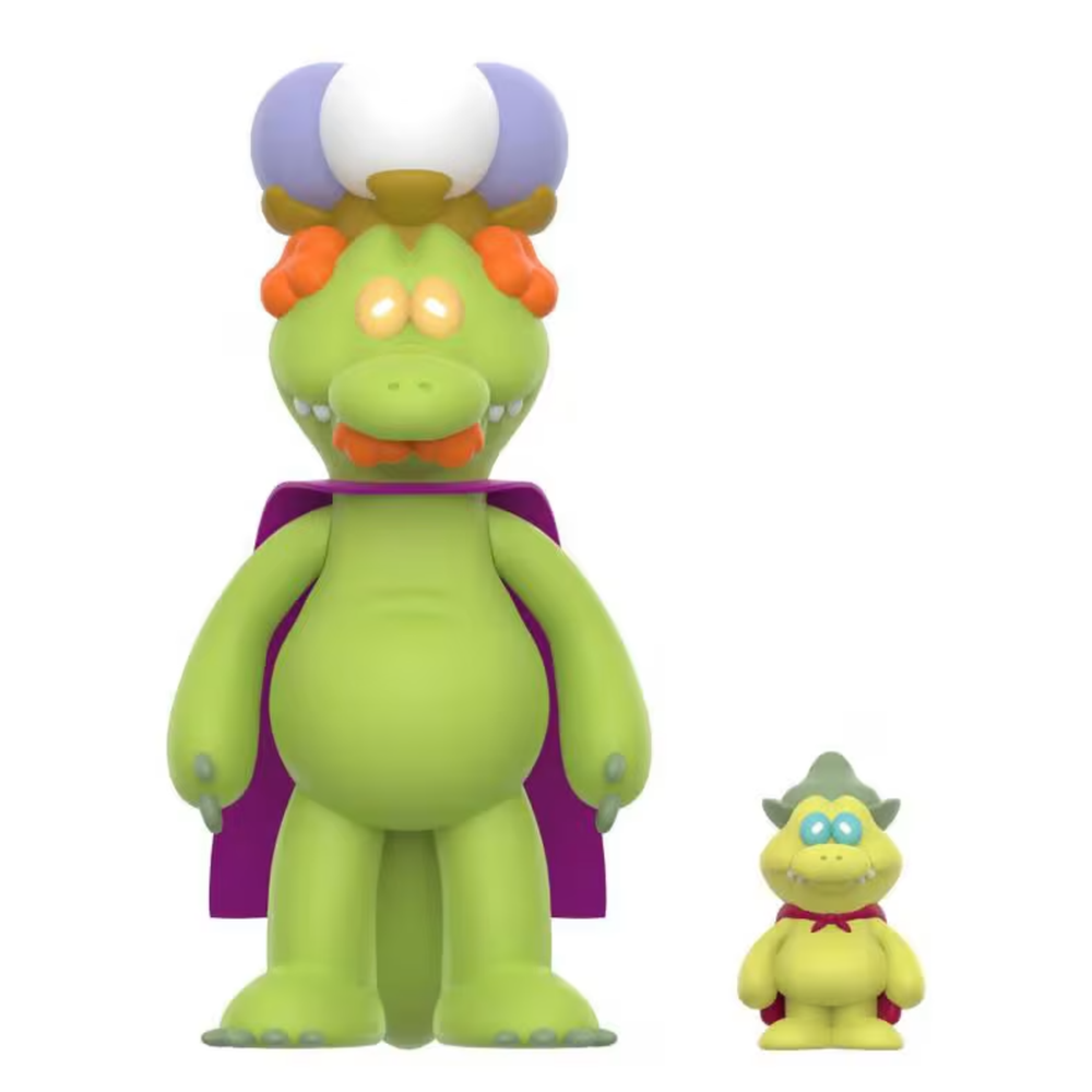 Super7 Sesame Street ReAction Wave 4 - Alligator King and the 7th Son Afbeelding 1