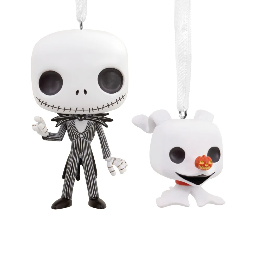 Hallmark Funko POP! The Nightmare Before Christmas Ornaments - 2 Pack Jack & Zero Afbeelding 1