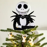 Hallmark Fabric Figural The Nightmare Before Christmas Jack Tree Topper