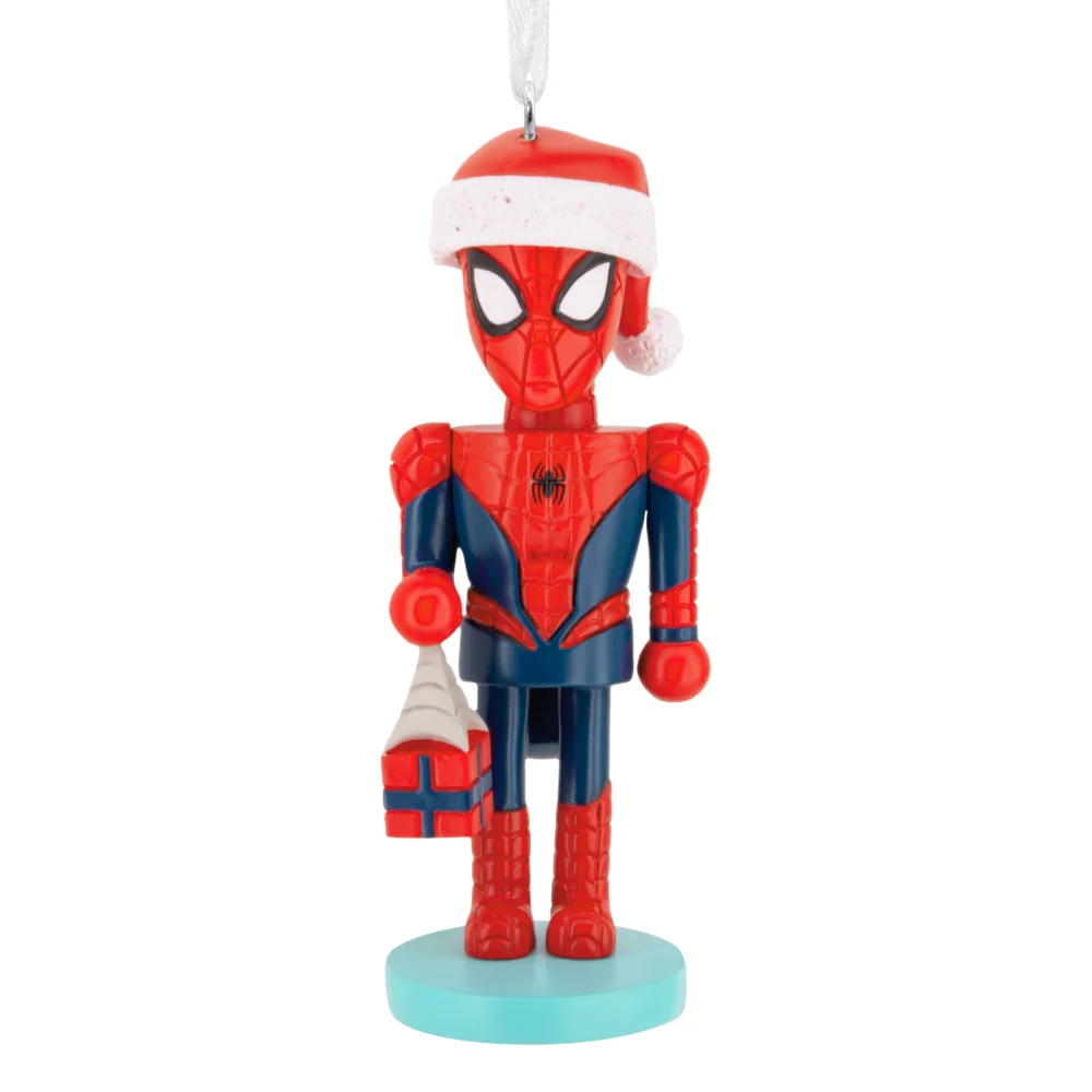 Hallmark Resin Nutcracker Spiderman Tree Ornament Afbeelding 1