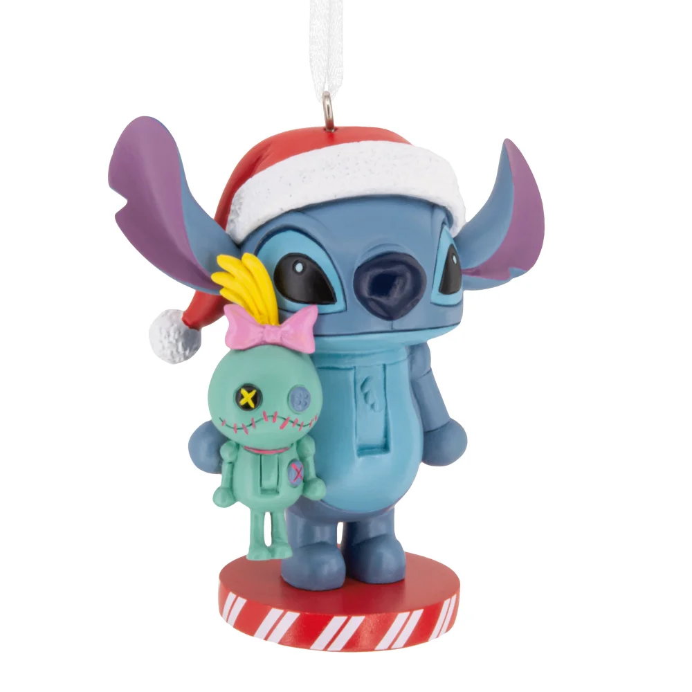 Hallmark Resin Nutcracker Stitch Tree Ornament Afbeelding 1