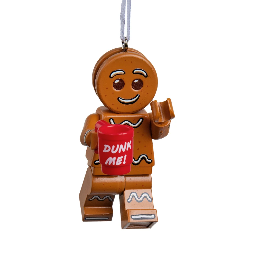 Hallmark Collectable LEGO® Keepsake Christmas - Gingerbread Man Ornament Afbeelding 1