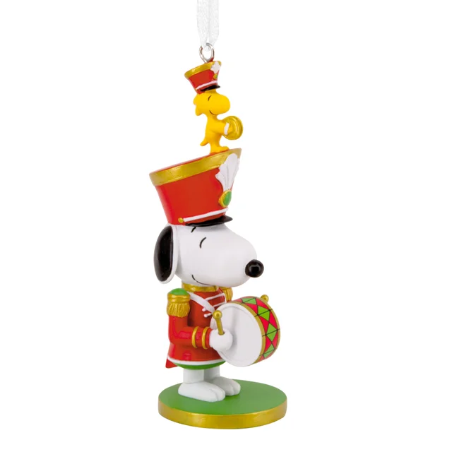 Hallmark Resin Nutcracker Snoopy Tree Ornament