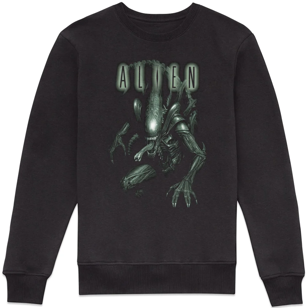 Alien Xenomorph Sweatshirt - Black - XS Afbeelding 1