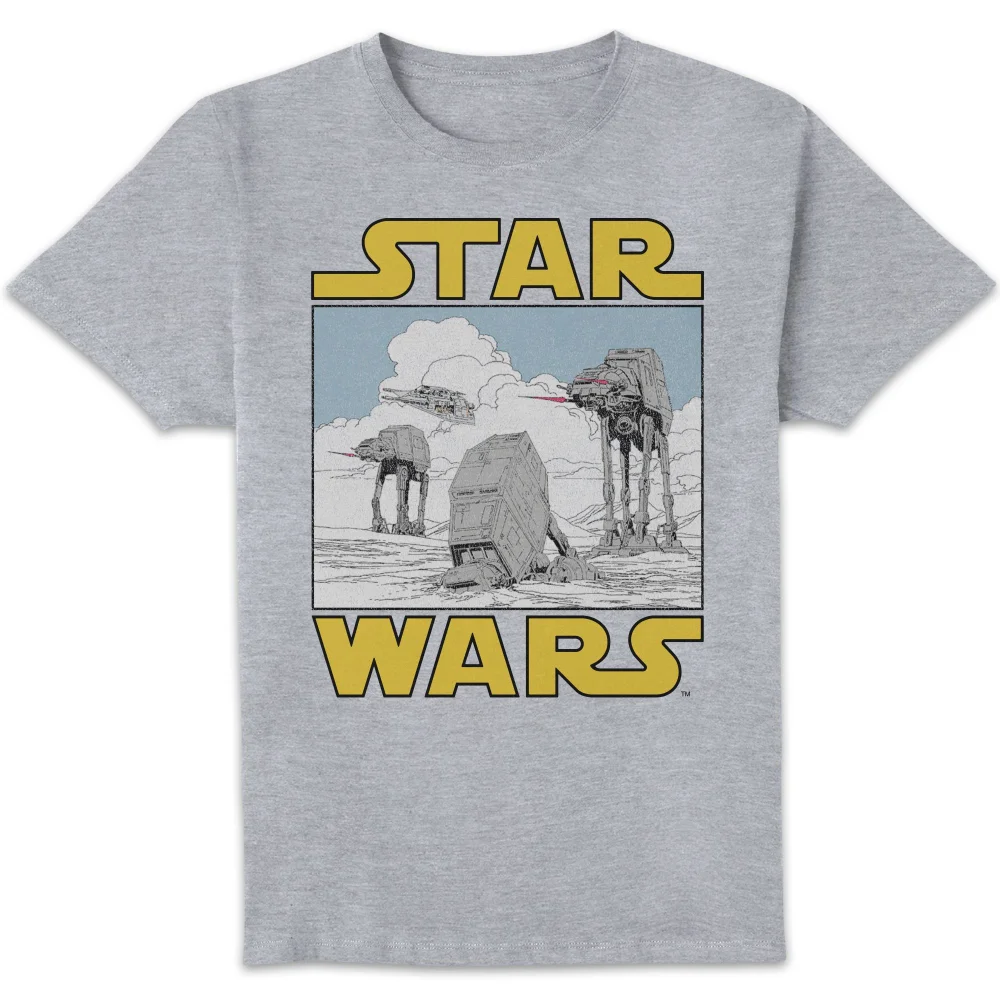 Star Wars AT-ATSnow Unisex T-Shirt - Grey - L Afbeelding 1