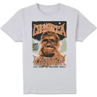 Star Wars Chewbacca Poster Unisex T-Shirt - White - undefined undefined
