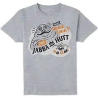 Star Wars Jabba Loans Unisex T-Shirt - Grey - undefined undefined