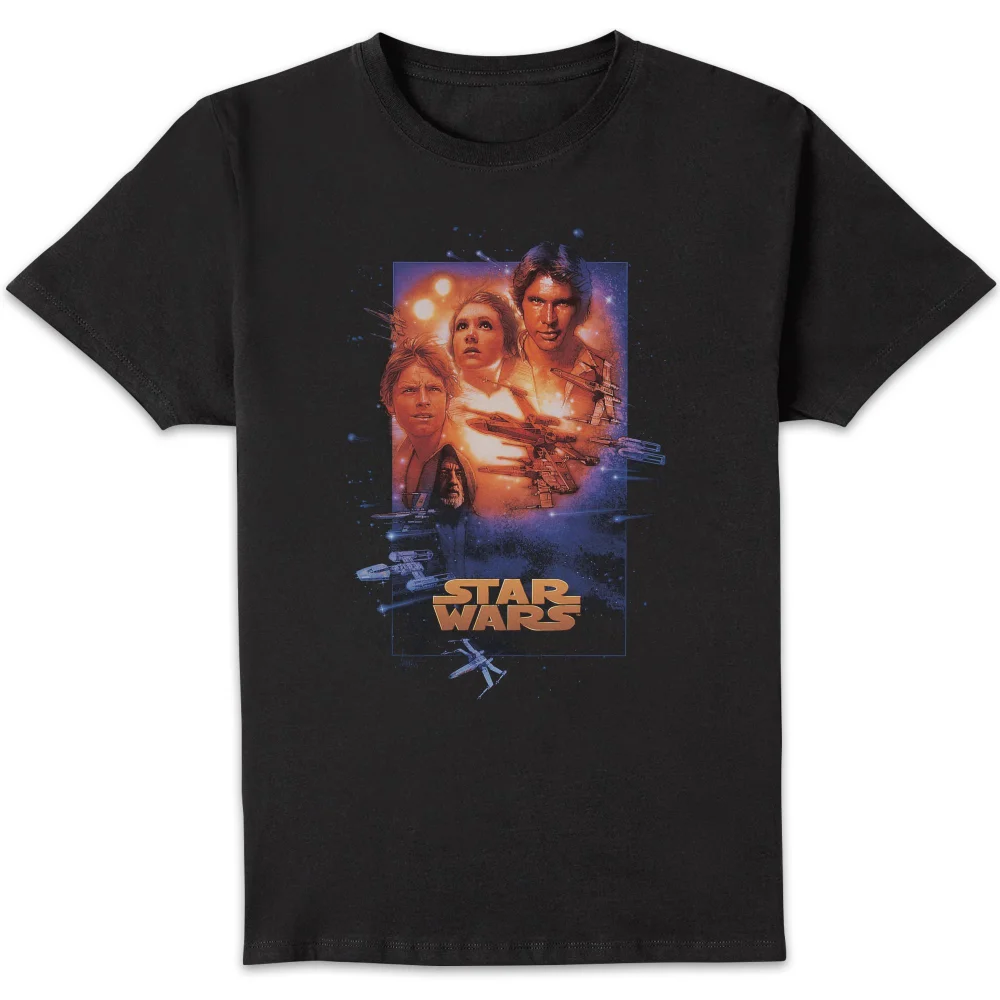 Star Wars A New Hope Unisex T-Shirt - Black - S Afbeelding 1