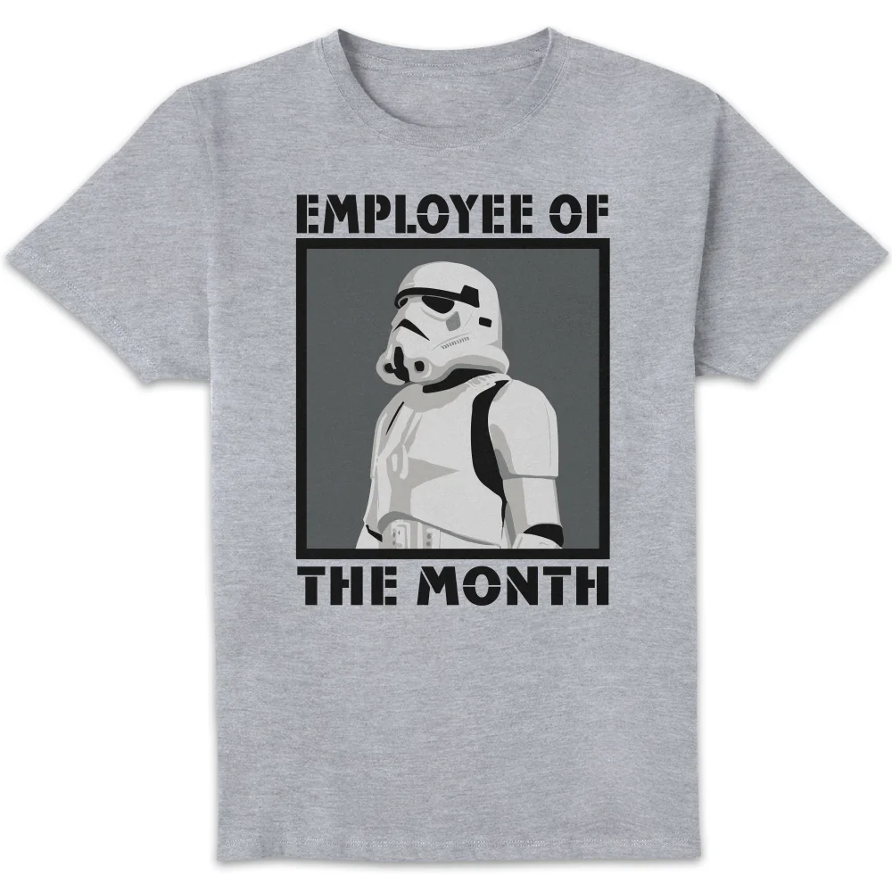 Star Wars Employee Of The Month Unisex T-Shirt - Grey - S Afbeelding 1