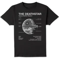 Star Wars Death Star Specs Unisex T-Shirt - Black - undefined undefined