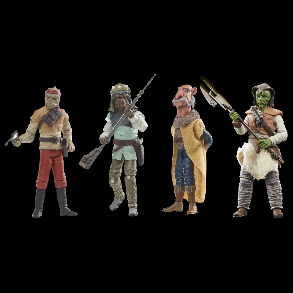 Hasbro Star Wars Return of the Jedi The Vintage Collection 4 Action Figure Bundle (3.75") Afbeelding 1