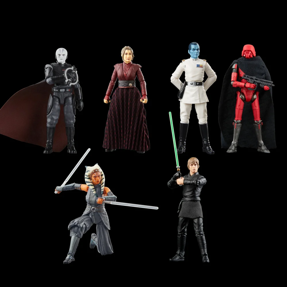 Hasbro Star Wars Disney+ The Vintage Collection 6 Action Figure Bundle (3.75") Afbeelding 1
