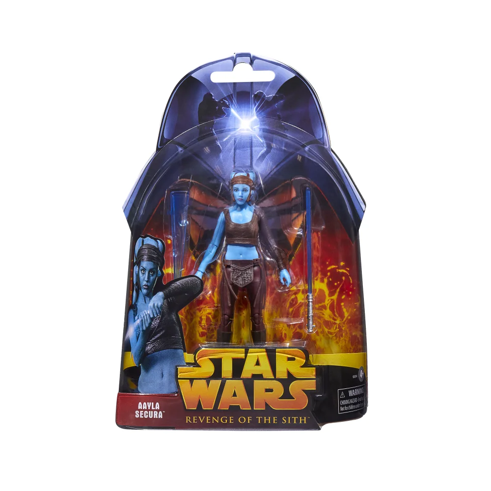 Hasbro Star Wars The Black Series Aayla Secura 20th Anniversary Action Figure (6”) Afbeelding 1