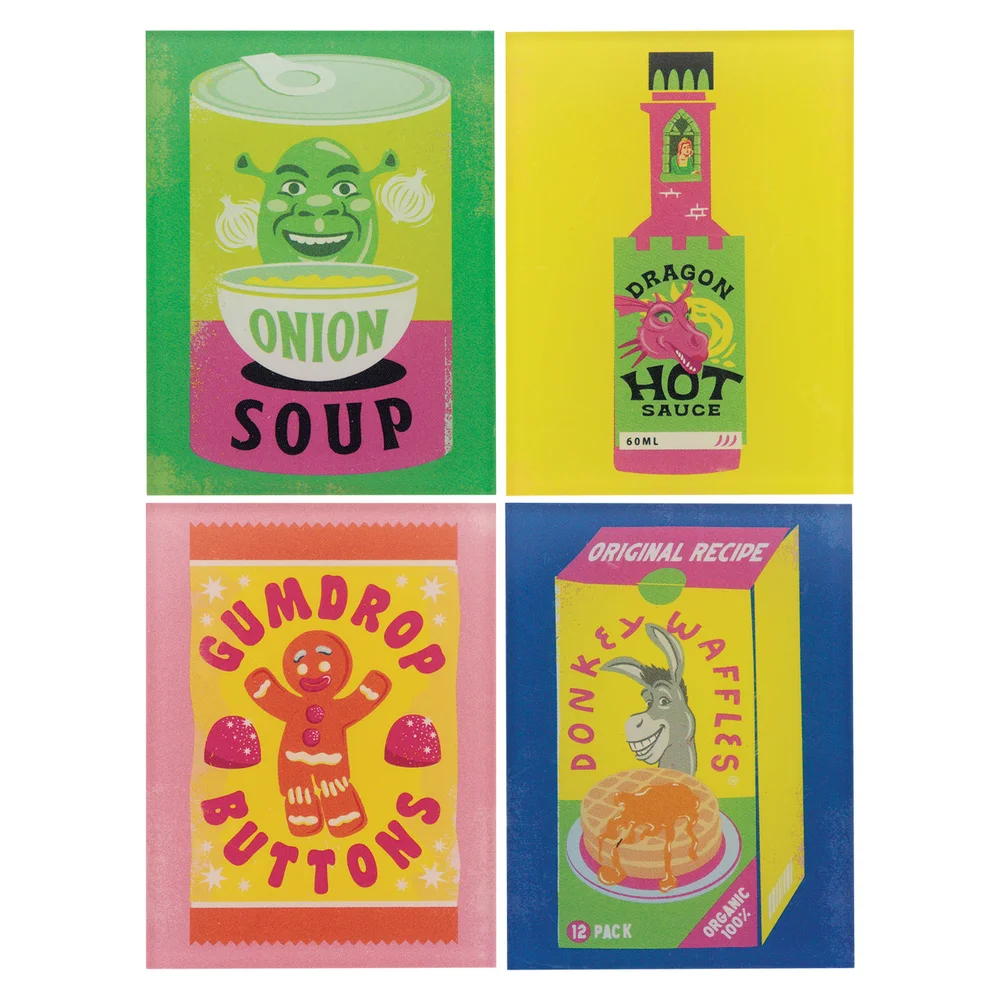 Shrek Set of Four Magnets Afbeelding 1