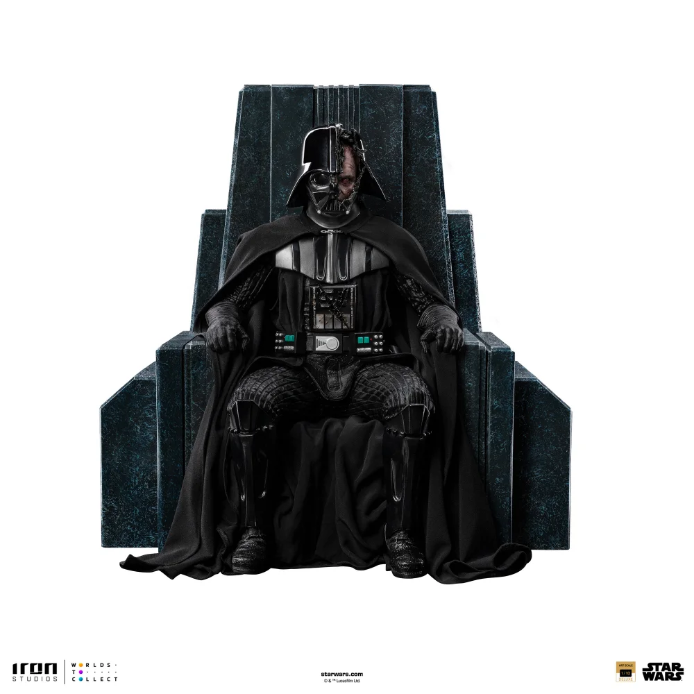 Iron Studios Star Wars Darth Vader on Throne Art Scale 1/10 Statue Afbeelding 1