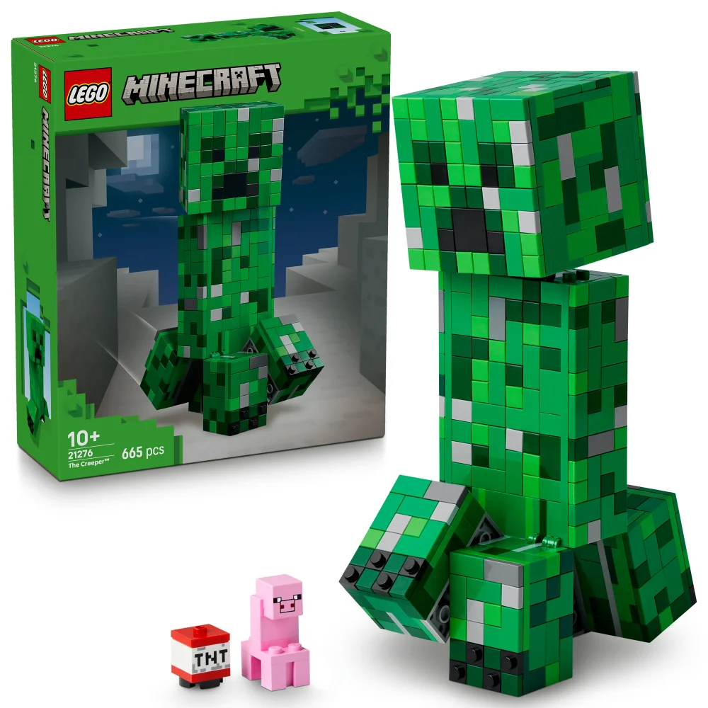 LEGO Minecraft The Creeper Figure Building Toy Set 21276 Afbeelding 1