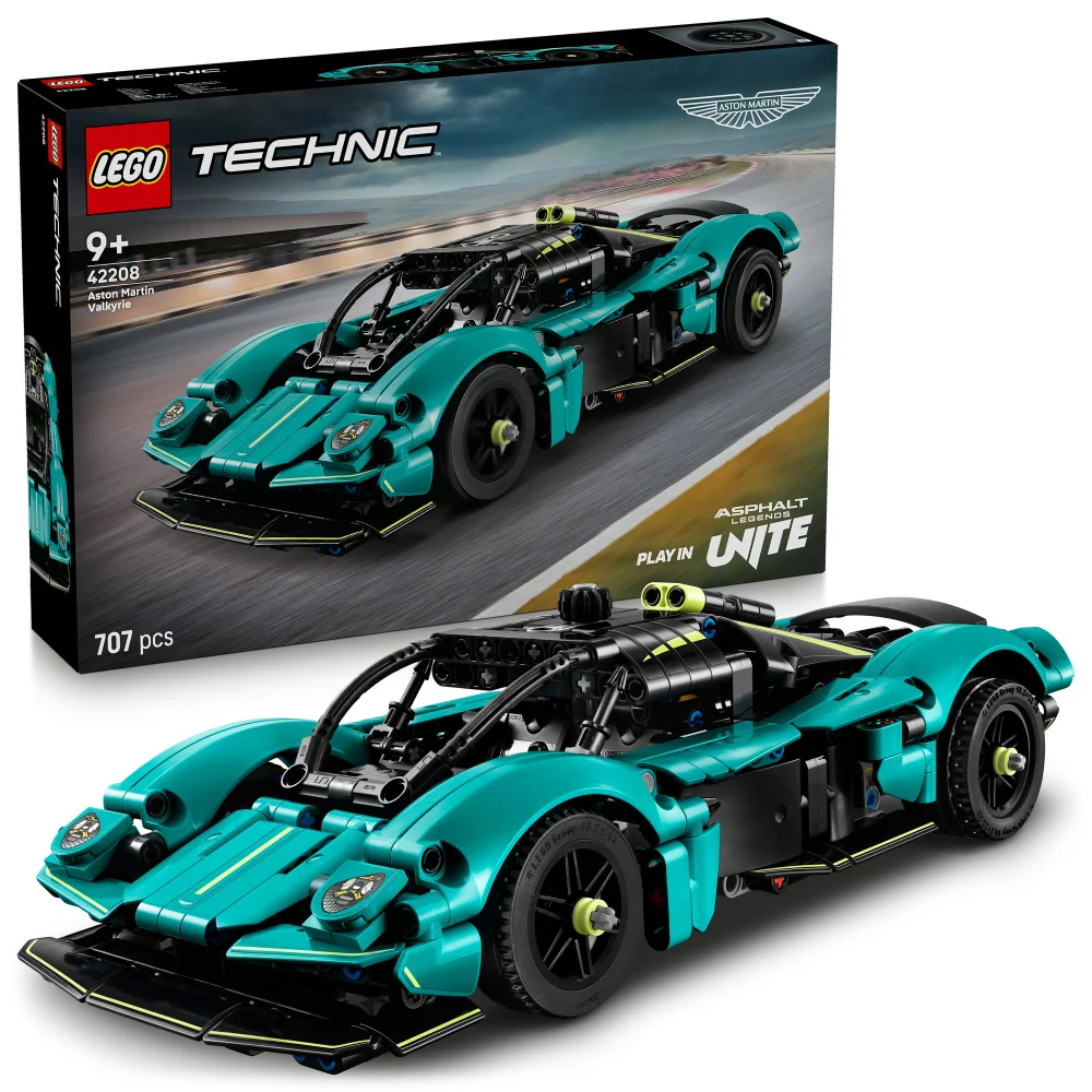 LEGO® Technic Aston Martin Valkyrie Buildable Car Model Kit 42208 Afbeelding 1