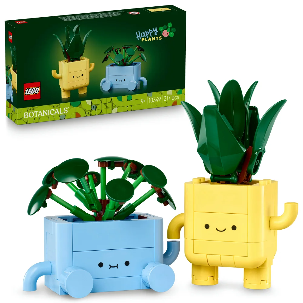 LEGO Botanicals Happy Plants Home Decor Building Set 10349 Afbeelding 1