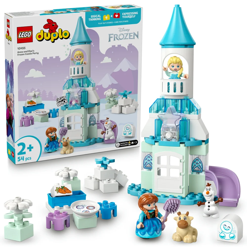 LEGO DUPLO¦Disney Anna and Elsa's Frozen Castle Set 10455 Afbeelding 1
