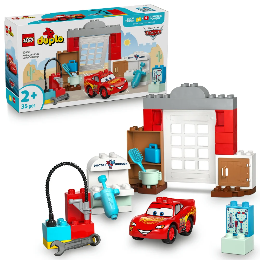 LEGO DUPLO¦Disney and Pixar Cars McQueen's Visit to Doc's Garage 10456 Afbeelding 1