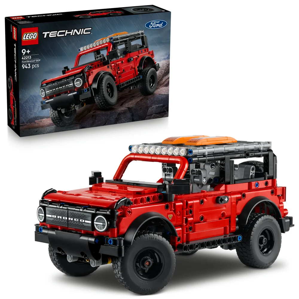 LEGO Technic Ford Bronco SUV, Collectible Car Toy 42213 Afbeelding 1
