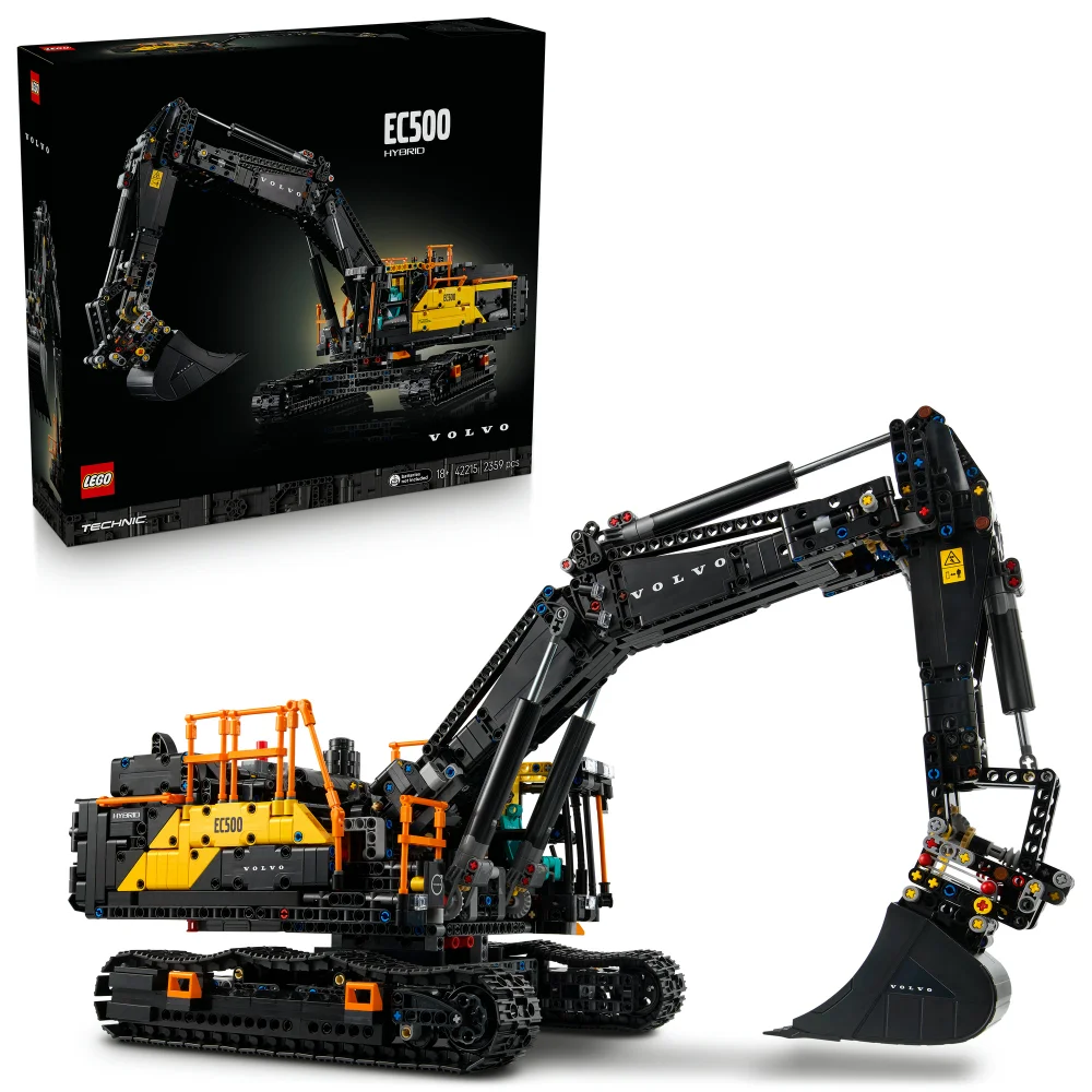 LEGO Technic Volvo EC500 Hybrid Excavator Building Set 42215 Afbeelding 1
