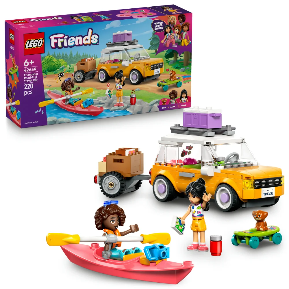 LEGO® Friends Friendship Road-Trip Travel Car Building Set 42659 Afbeelding 1