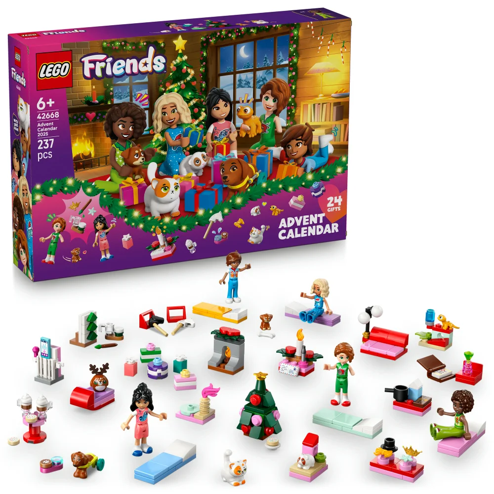 LEGO® Friends Advent Calendar 2025 Christmas Toy Building Set 42668 Afbeelding 1