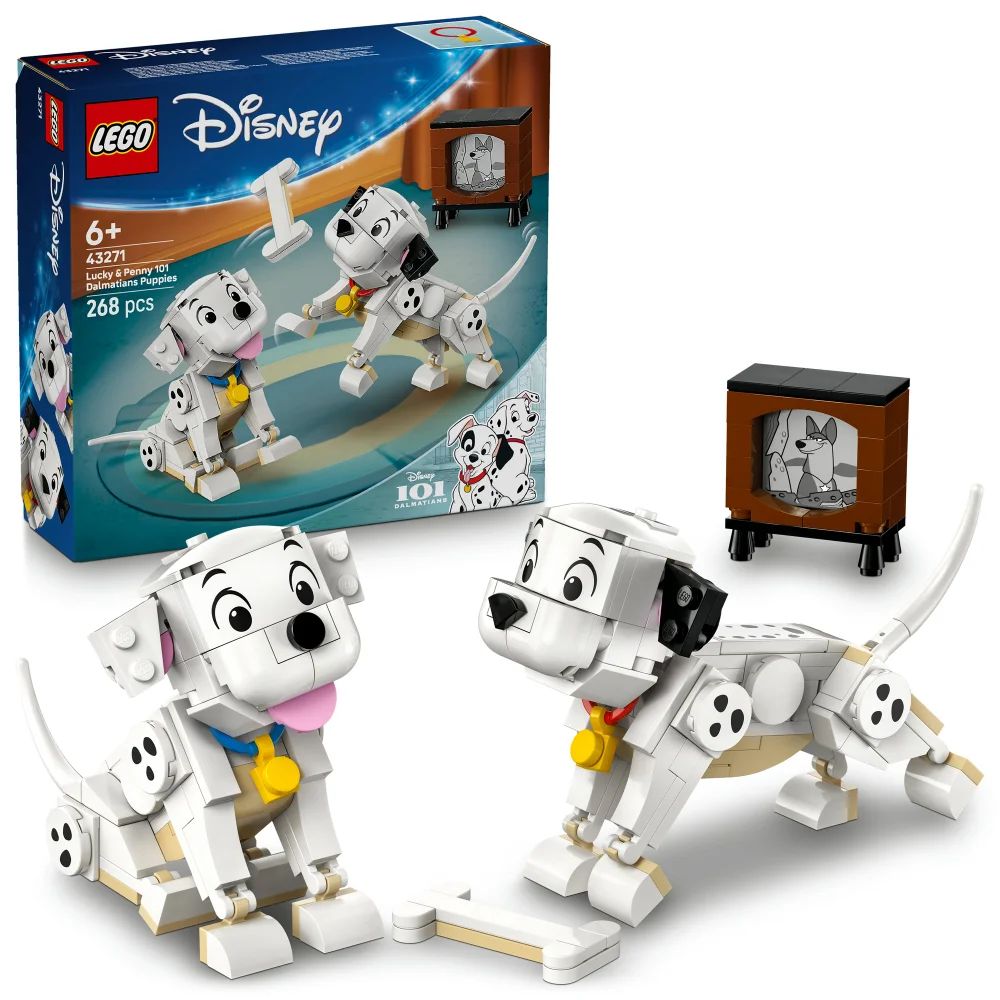 LEGO | Disney Lucky & Penny 101 Dalmatians Puppies Set 43271 Afbeelding 1