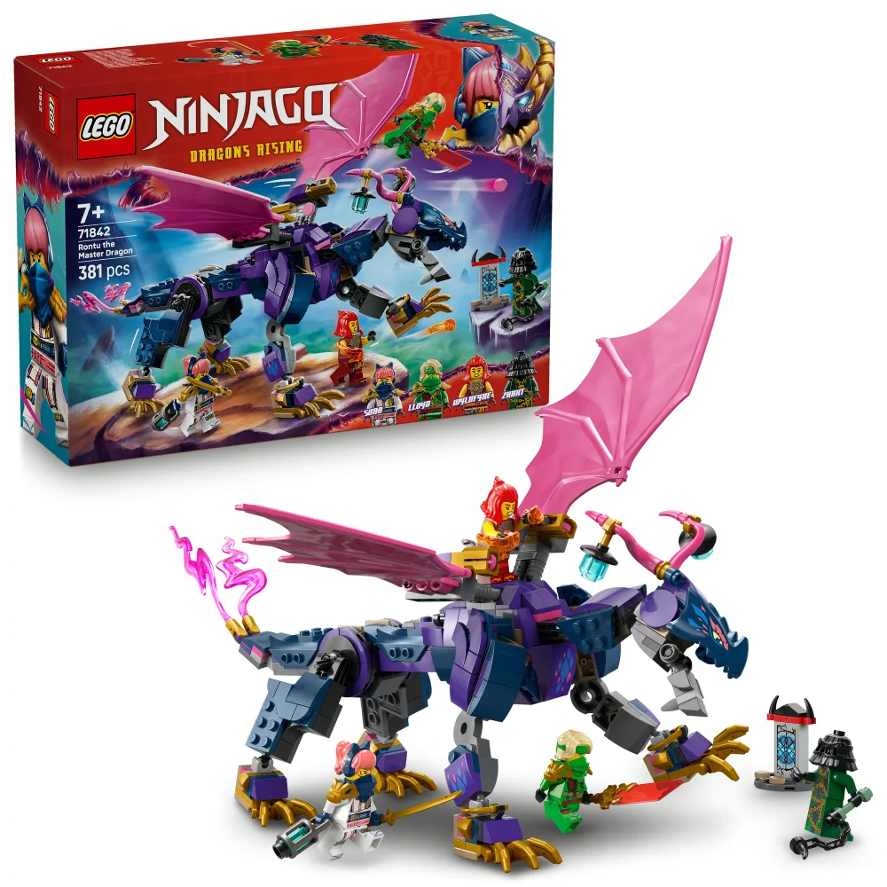 LEGO® NINJAGO® Rontu the Master Dragon Toy Set 71842 Afbeelding 1
