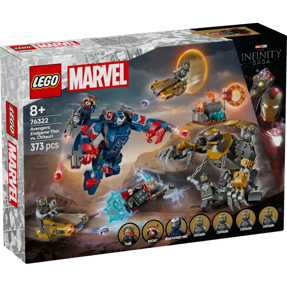 LEGO® | Marvel Avengers: Endgame Thor vs. Chitauri Super Hero Action 76322 Afbeelding 1