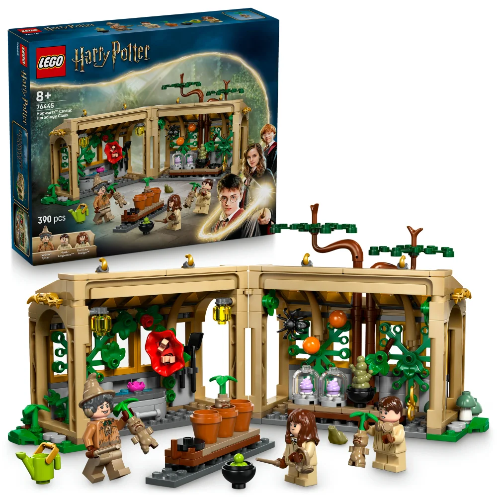 LEGO Harry Potter Hogwarts Castle: Herbology Class Toy 76445 Afbeelding 1