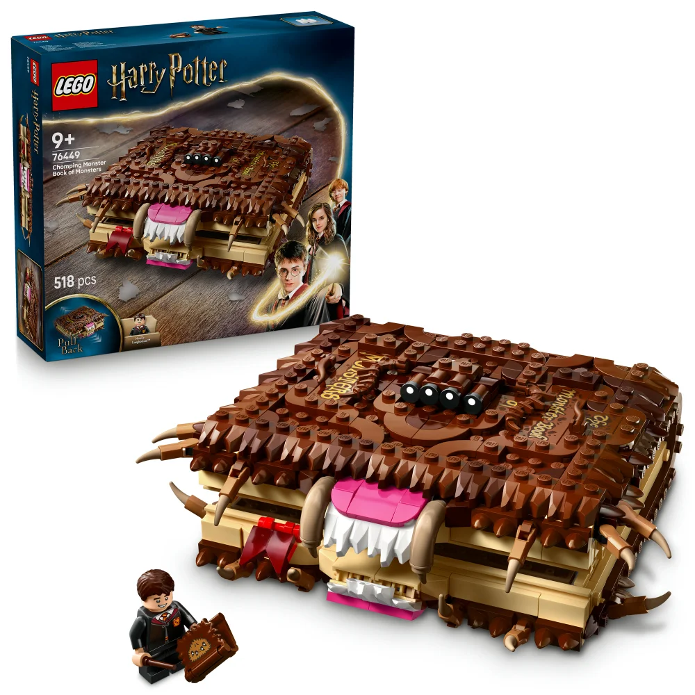 LEGO Harry Potter Chomping Monster Book of Monsters 76449 Afbeelding 1