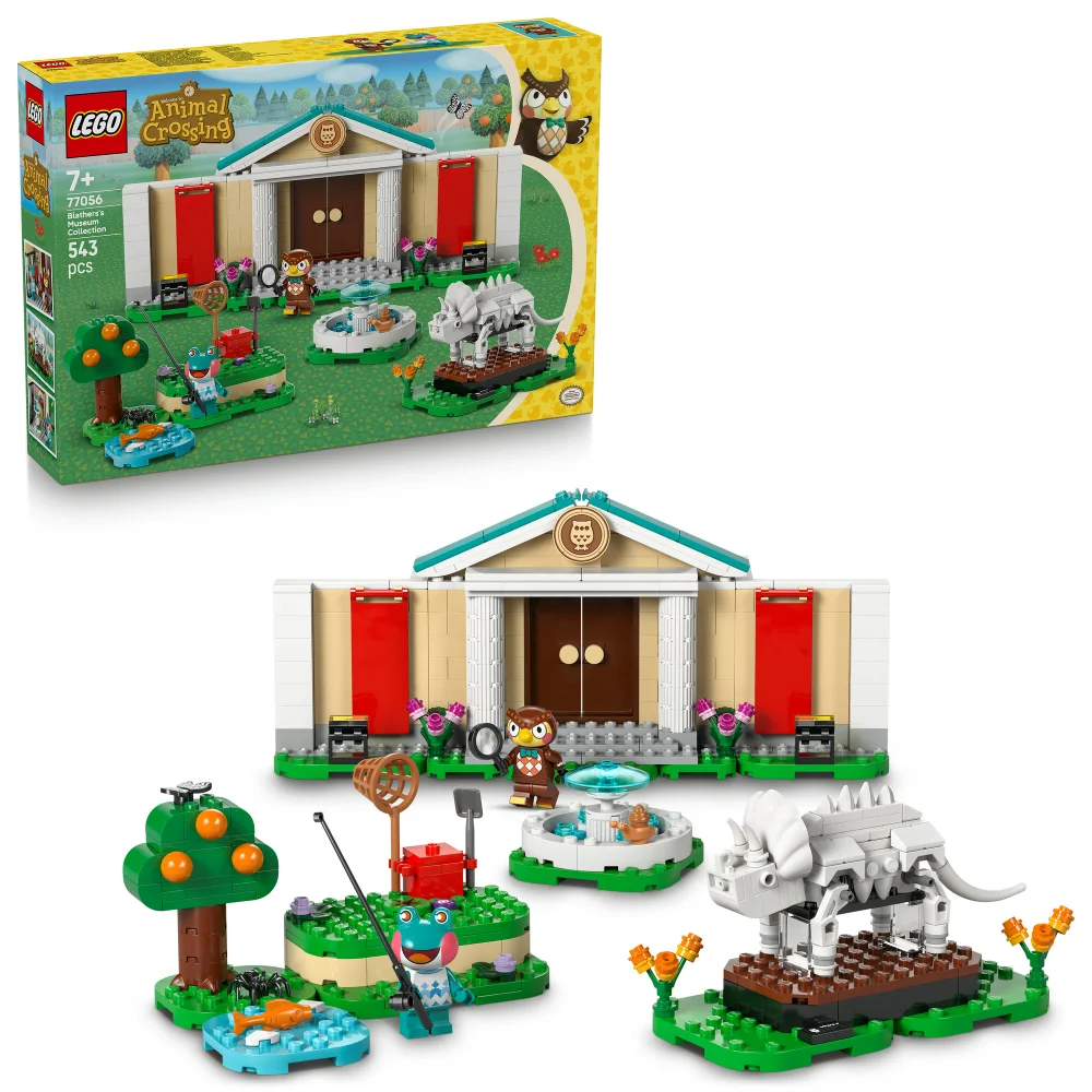 LEGO® Animal Crossing™ Blathers’s Museum Collection Model Kit Building Set 77056 Afbeelding 1