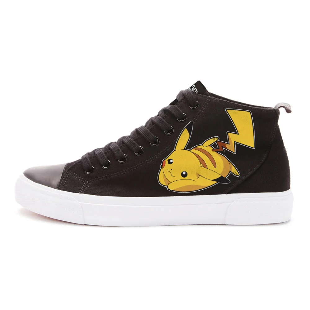 Pokémon Pikachu High Top - Black/White - UK 8 / EU 42 / US Men's 8.5 / US Women's 10 Afbeelding 1