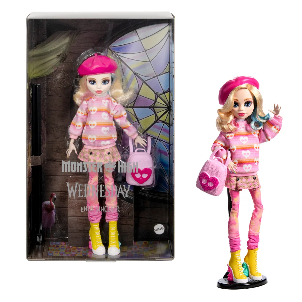 Monster High Wednesday: Enid Sinclair Collectible Doll Afbeelding 1