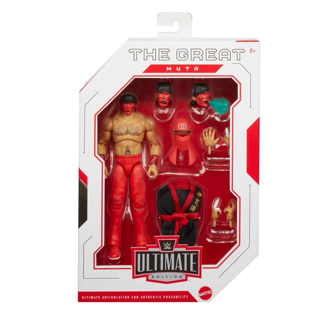 WWE® Ultimate Edition Wave 25 The Great Muta (Chase) Action Figure (6")