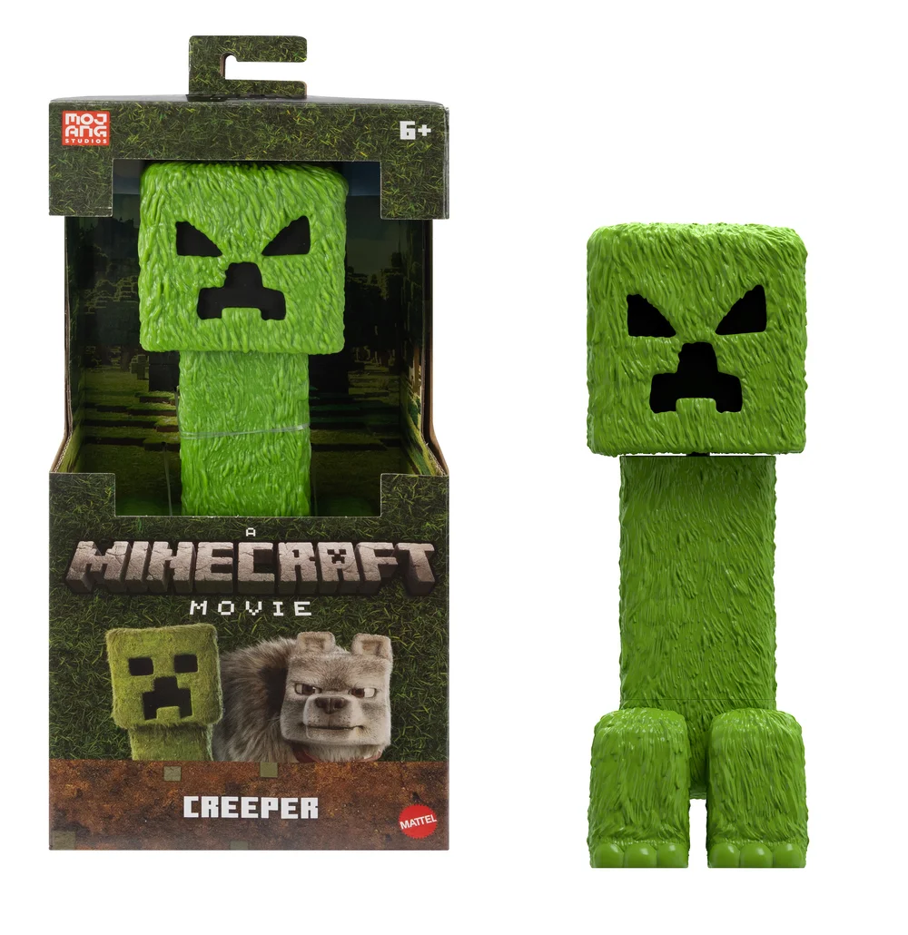 Minecraft Movie Large Creeper Action Figure (12") Afbeelding 1