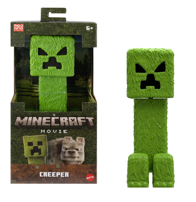 Minecraft Movie Large Creeper Action Figure (12")