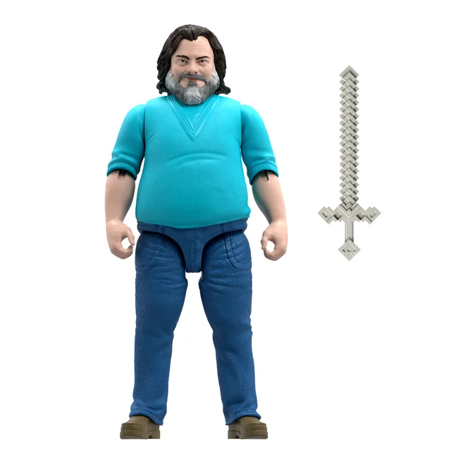 Minecraft Movie Large Steve Action Figure (12")