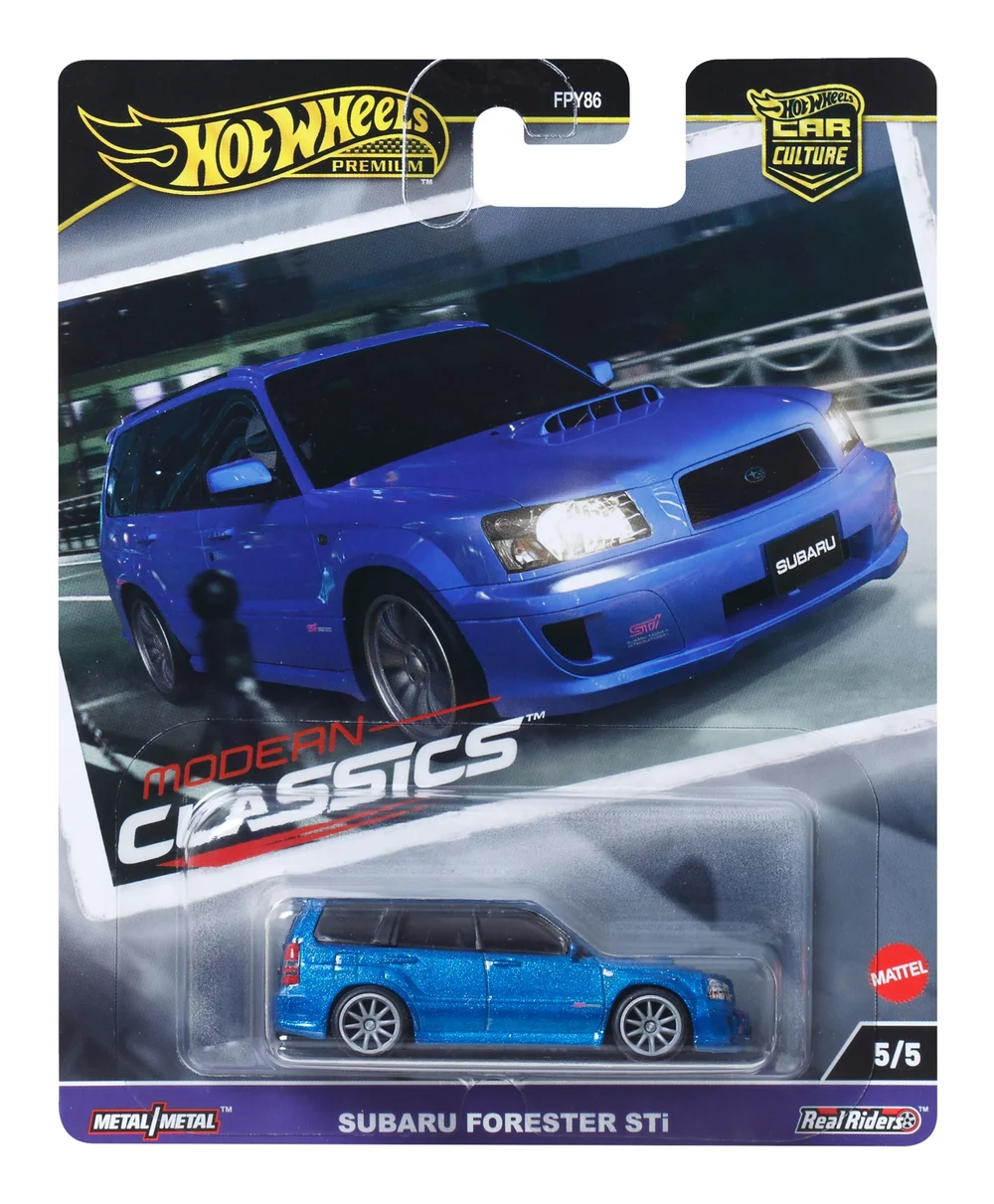 Hot Wheels Premium Car Modern Classics Subaru Forester STI Afbeelding 1