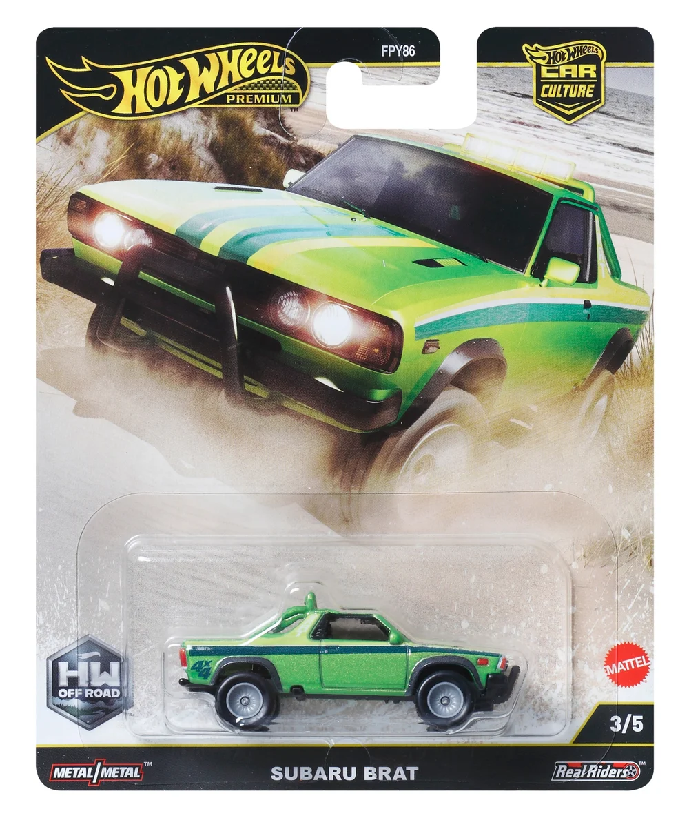 Hot Wheels Premium Car Off Road Subaru B.R.A.T. Afbeelding 1