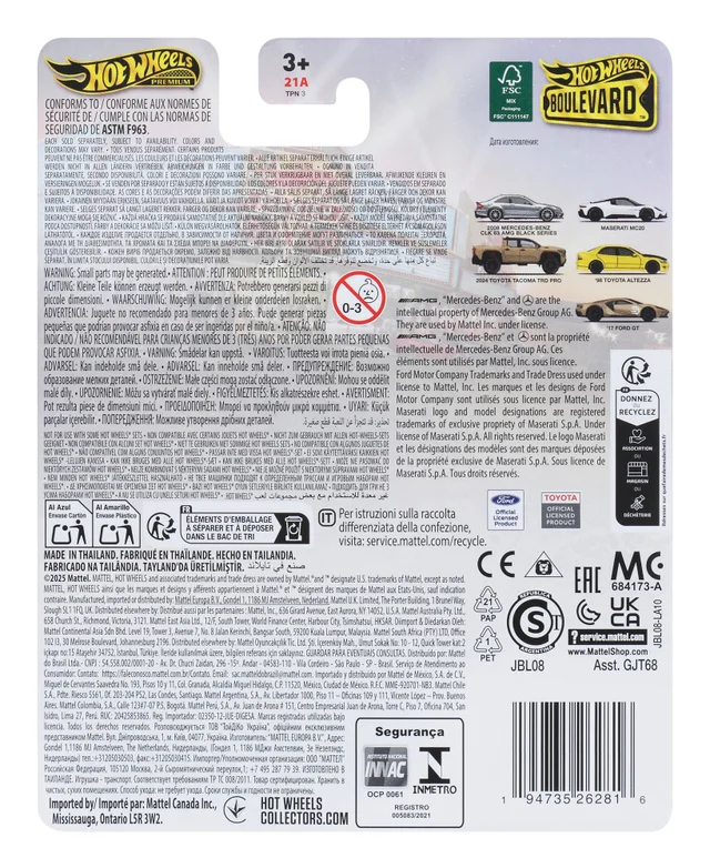 Hot Wheels Premium Boulevard Mix 3 2024 Toyota Tacoma